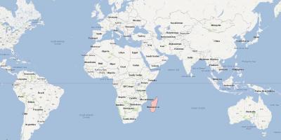 Mapa de Madagascar mapa de localització